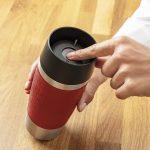 ⁦TEFAL-THERMAL BOTTLE Travel Mug Red⁩ - الصورة ⁦4⁩